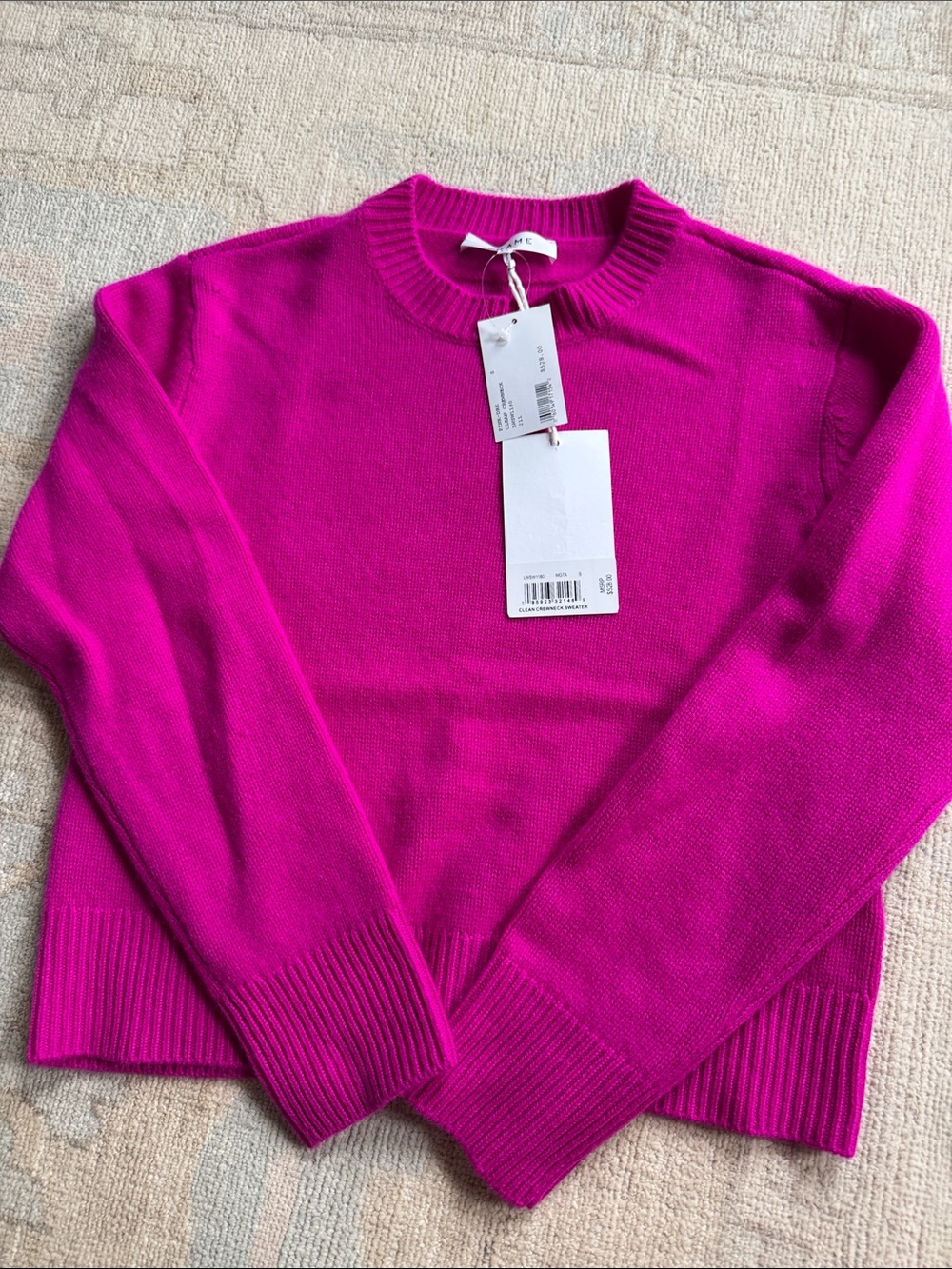 Frame Clean Crewneck Sweater